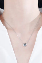 Moissanite Round Pendant Chain Necklace Necklaces