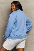 Simply Love Full Size Graphic Dropped Shoulder Sweatshirt Woman Sweatshirts