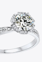 925 Sterling Silver 1 Carat Moissanite Ring Rings