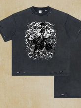 Men's Graphic Round Neck Half Sleeve T-Shirt Mens Tops