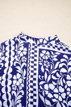 Shirred Waist V Neck Sleeveless Floral Print Midi Dress Woman Casual Dress