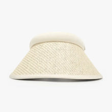 Solid Adjustable Weave Visor Hats