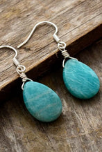 Handmade Natural Stone Teardrop Earrings Earrings