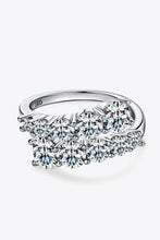 Adored Moissanite 925 Sterling Silver Ring Rings