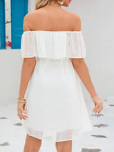 Off Should Short Sleeve Mini Dress Woman Casual Dress