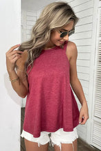 Perfee Cutout Round Neck Sleeveless Top Tanks & Camis