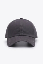 In A Pretty World Baseball Cap Dark Gray One Size Hats