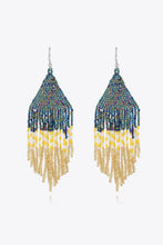 Beaded Dangle Earrings Multicolor One Size Earrings