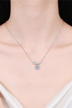 1 Carat Moissanite Heart Pendant Necklace Necklaces