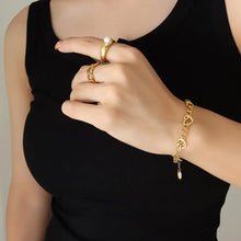 18K Gold-Plated Titanium Steel Bracelet Style A One Size Necklaces