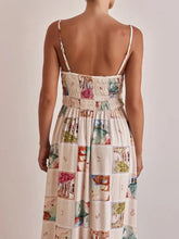 Smocked Square Neck Cami Dress Casual Dresses