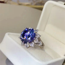 10 Carat Moissanite 925 Sterling Silver Ring Rings