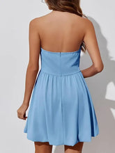 Ruched Tube Mini Dress Cocktail Dress