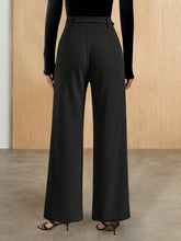 Chain Detail High Waist Pants Woman Pants