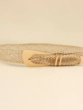 Irregular Buckle Braid Belt Belts
