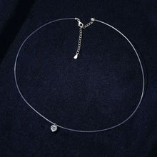 1 Carat Moissanite 925 Sterling Silver Necklace Fine Jewelry