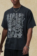 Men's Graphic Round Neck Half Sleeve T-Shirt Mens Tops