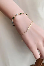 Alloy Double-Layered Bracelet Necklaces