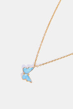 Butterfly Pendant Copper 14K Gold-Plated Necklace Necklaces