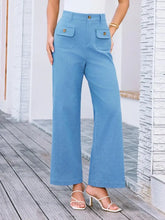 High Waist Wide Leg Pants Woman Pants
