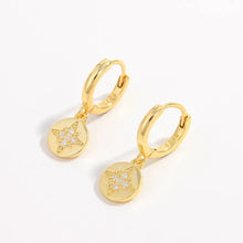 925 Sterling Silver Inlaid Zircon Earrings Earrings