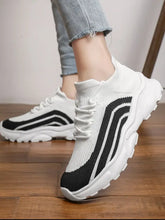 Mesh Round Toe Platform Athletic Woman Athletic Shoes