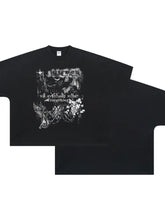 Men's Round Neck Half Sleeve Graphic T-Shirt Mens Tops