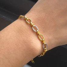 Two-Tone Chain Link Jewelry Set Fashion Jewelry