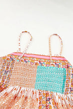 Printed Square Neck Cami Dress Casual Dresses