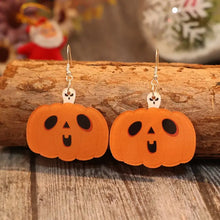 Acrylic Alloy Pumpkin Shape Earrings Earrings