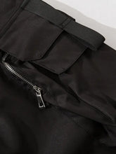 Men's Cargo Joggers with Multi-Pockets Woman Sweatpants