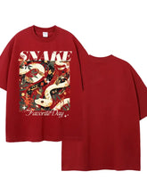 Men's Graphic Round Neck Half Sleeve T-Shirt Mens Tops