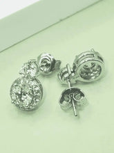 1 Carat Moissanite 925 Sterling Silver Earrings Earrings