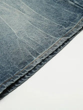 Men's Wash Wide-Leg Denim Shorts Denim Shorts