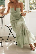 Tiered Halter Neck Cami Dress Woman Dress