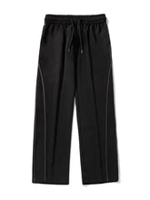 Men's Contrast Straight Sweatpants Woman Sweatpants