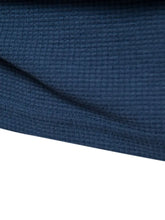 Men's Waffle-Knit Short Sleeve T-Shirt Mens Tops