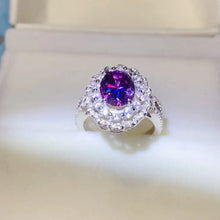 2 Carat Moissanite 925 Sterling Silver Ring Rings