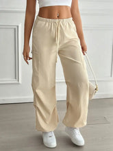 Devine Drawstring Joggers with Pockets Woman Pants