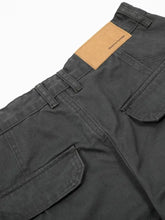 Men's Cargo Curved Pants with Multi Pockets Woman Sweatpants