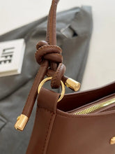 PU Leather Solid Color Shoulder Bag Shoulder Bags