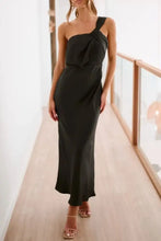 Single Shoulder Sleeveless Maxi Dress Woman Maxi Dress