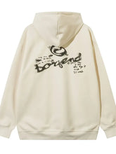 Men's Graffiti Graphic Oversized Hoodie Mens Tops