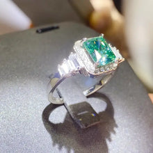 2 Carat Moissanite 925 Sterling Silver Ring Rings