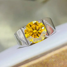 5 Carat Moissanite 925 Sterling Silver Ring Fine Jewelry