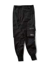 Men's Plus Size Casual Cargo Joggers with Elastic Cuffs Woman Sweatpants