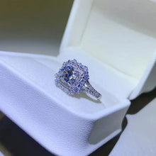 1 Carat Moissanite 925 Sterling Silver Ring Rings