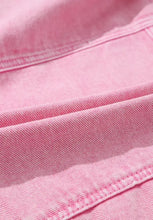 Studded Button Up Denim Jacket Woman Outerwear