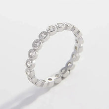 925 Sterling Silver Zircon Ring Rings