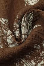 Men's Printed Oversized Button-Down Shirt Mens Tops